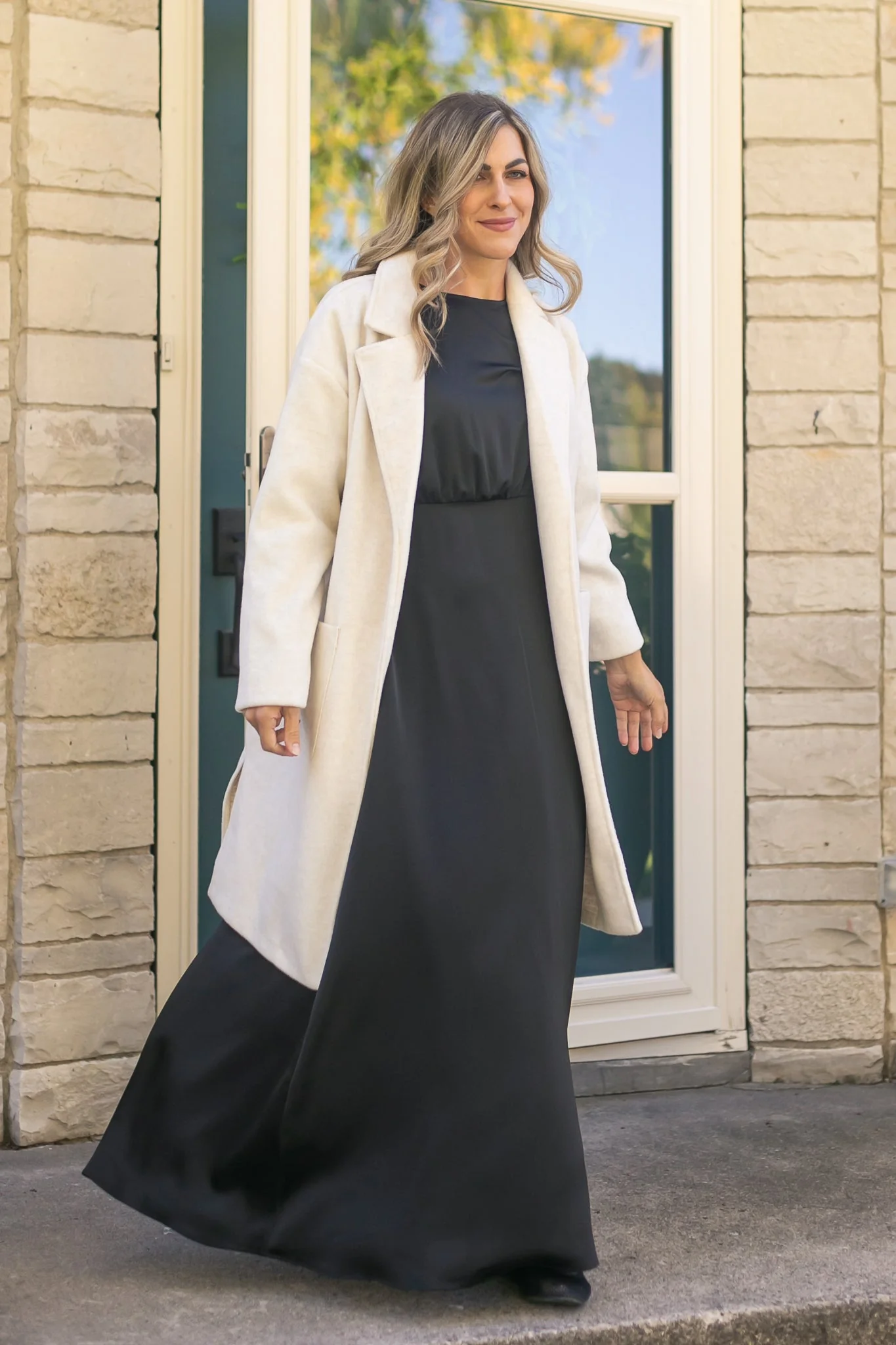 Muriel Satin Maxi Dress - FINAL SALE - Image 5