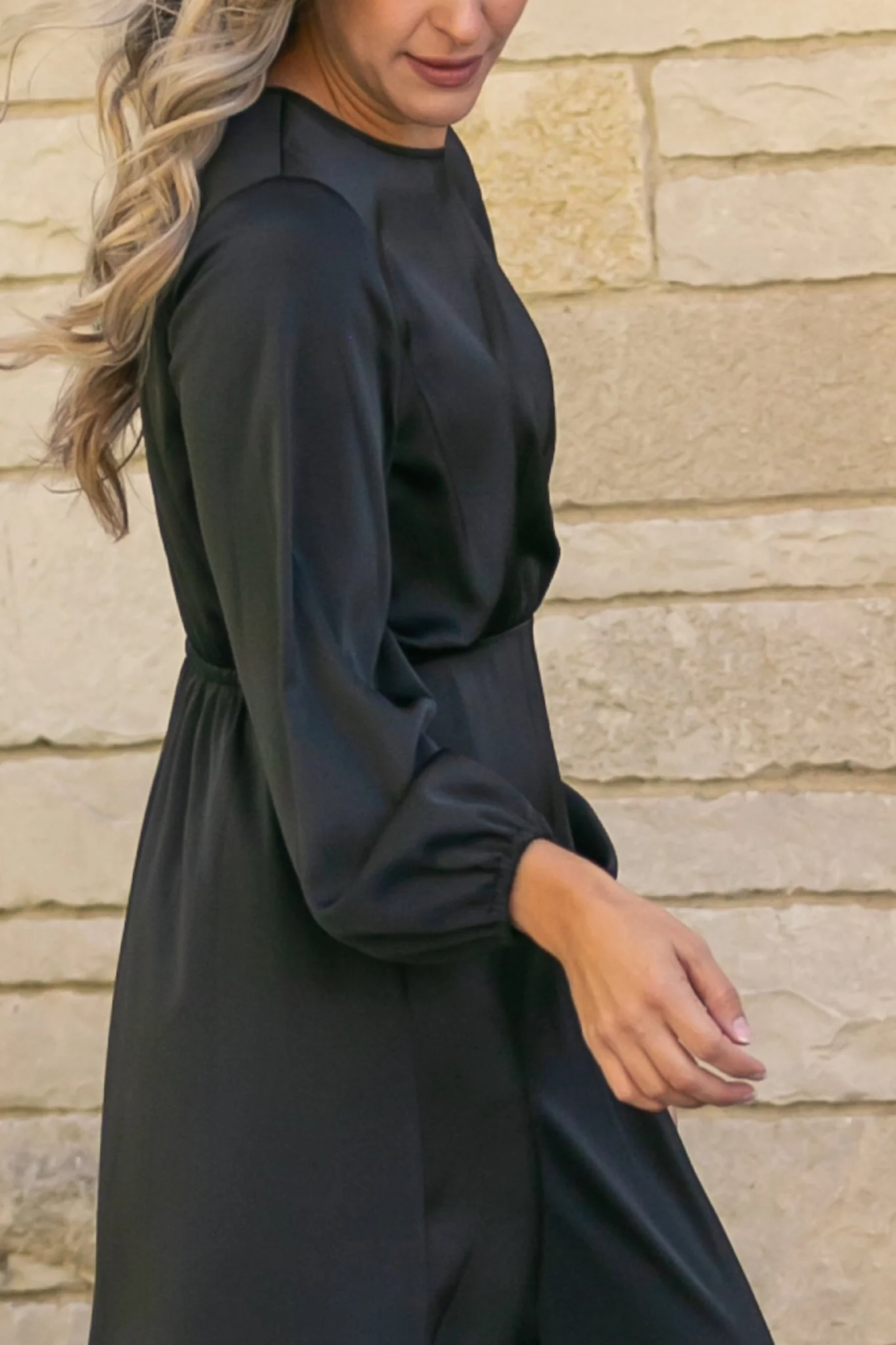 Muriel Satin Maxi Dress - FINAL SALE - Image 7