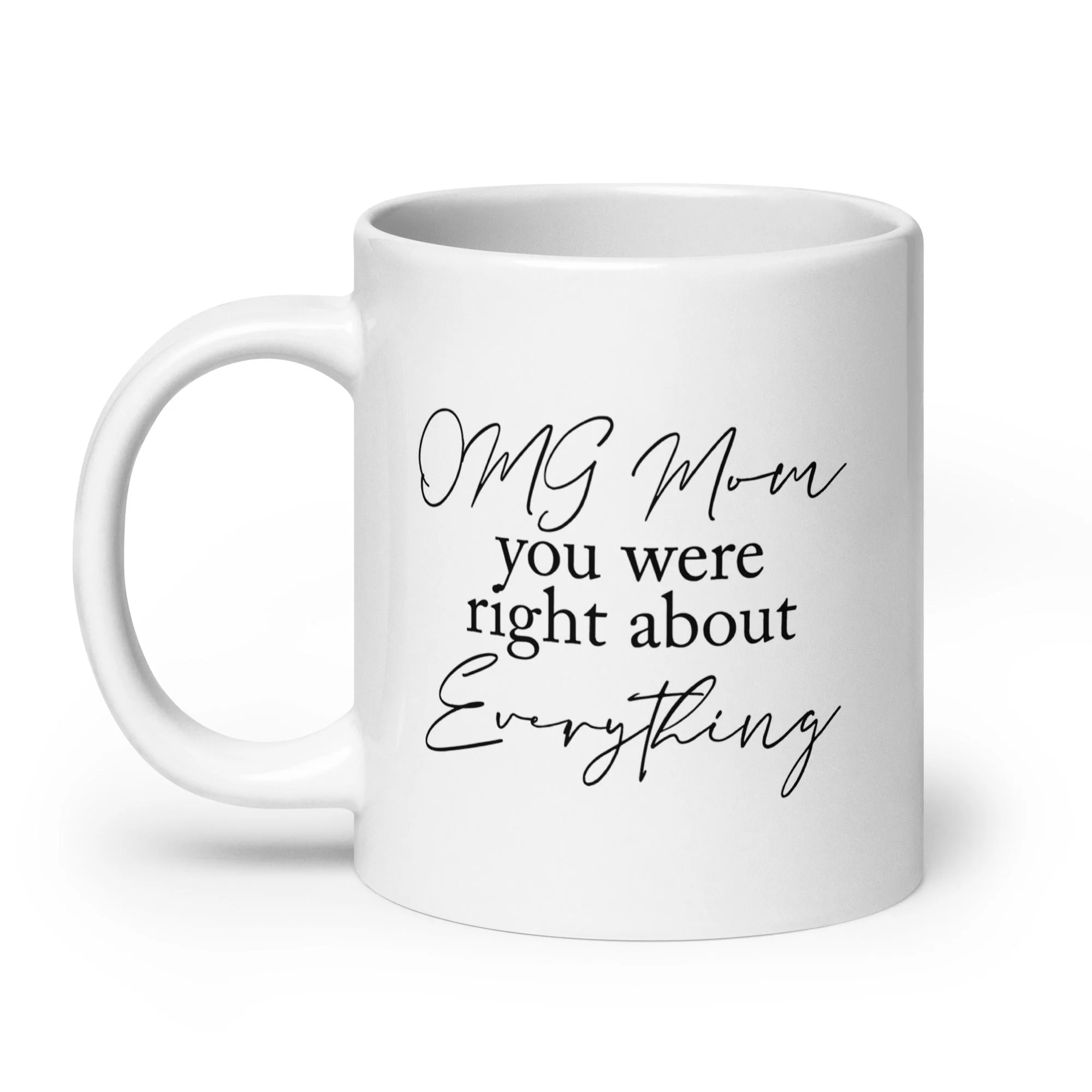 OMG Mom You Were Right Mug - Image 10