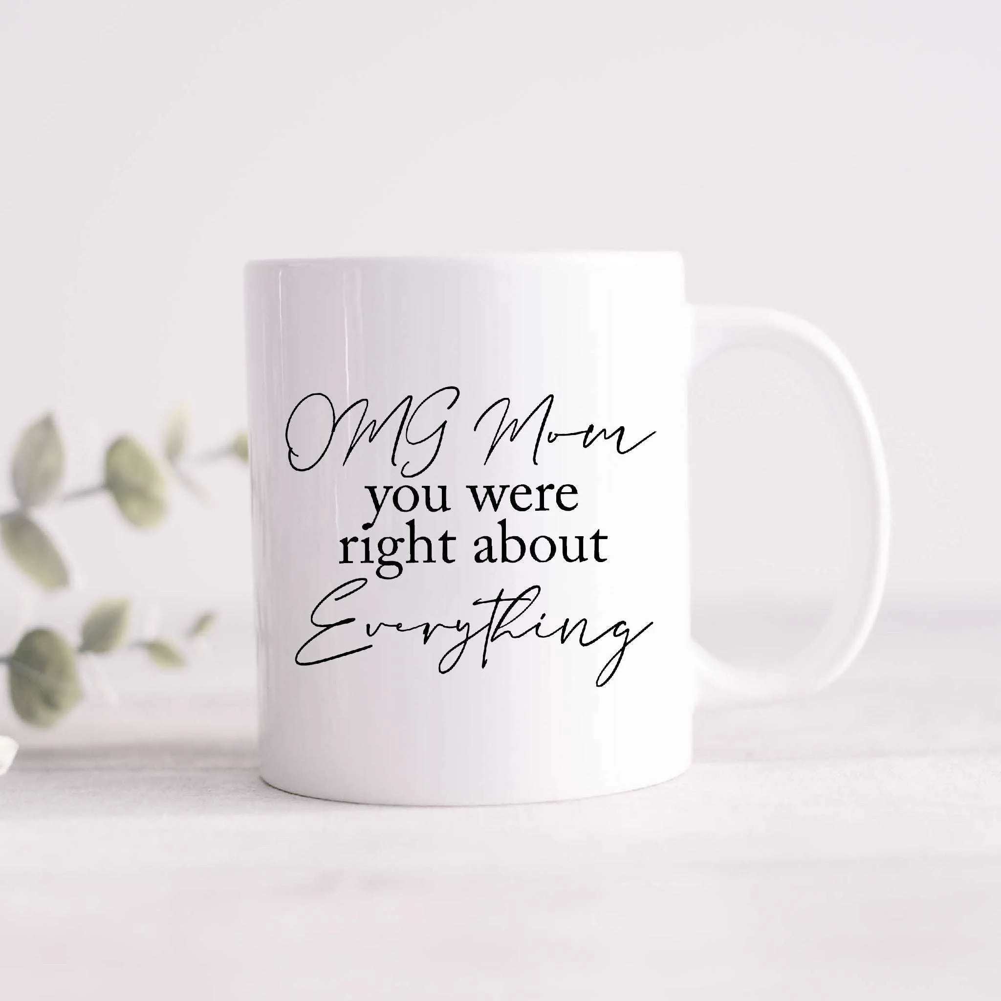 OMG Mom You Were Right Mug - Image 2