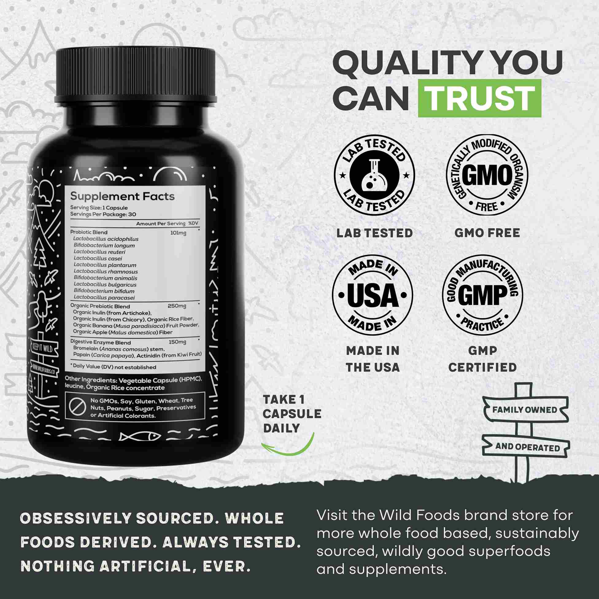 Prebiotics & Probiotics, 30 servings – Gut Health & Digestion Support - Image 4