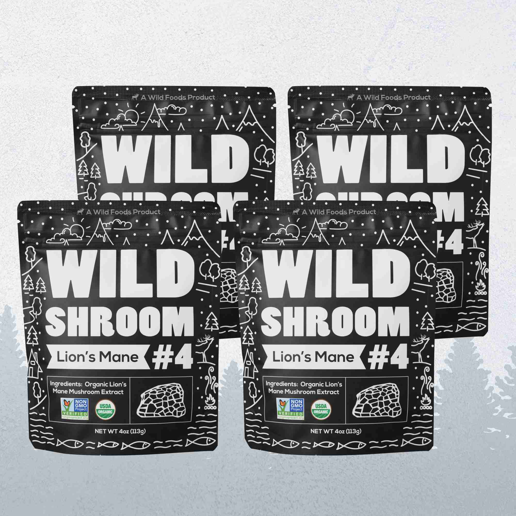 Shroom Extract #4, 78 servings - Lion's Mane, Immunity and Digestive Support - Image 9