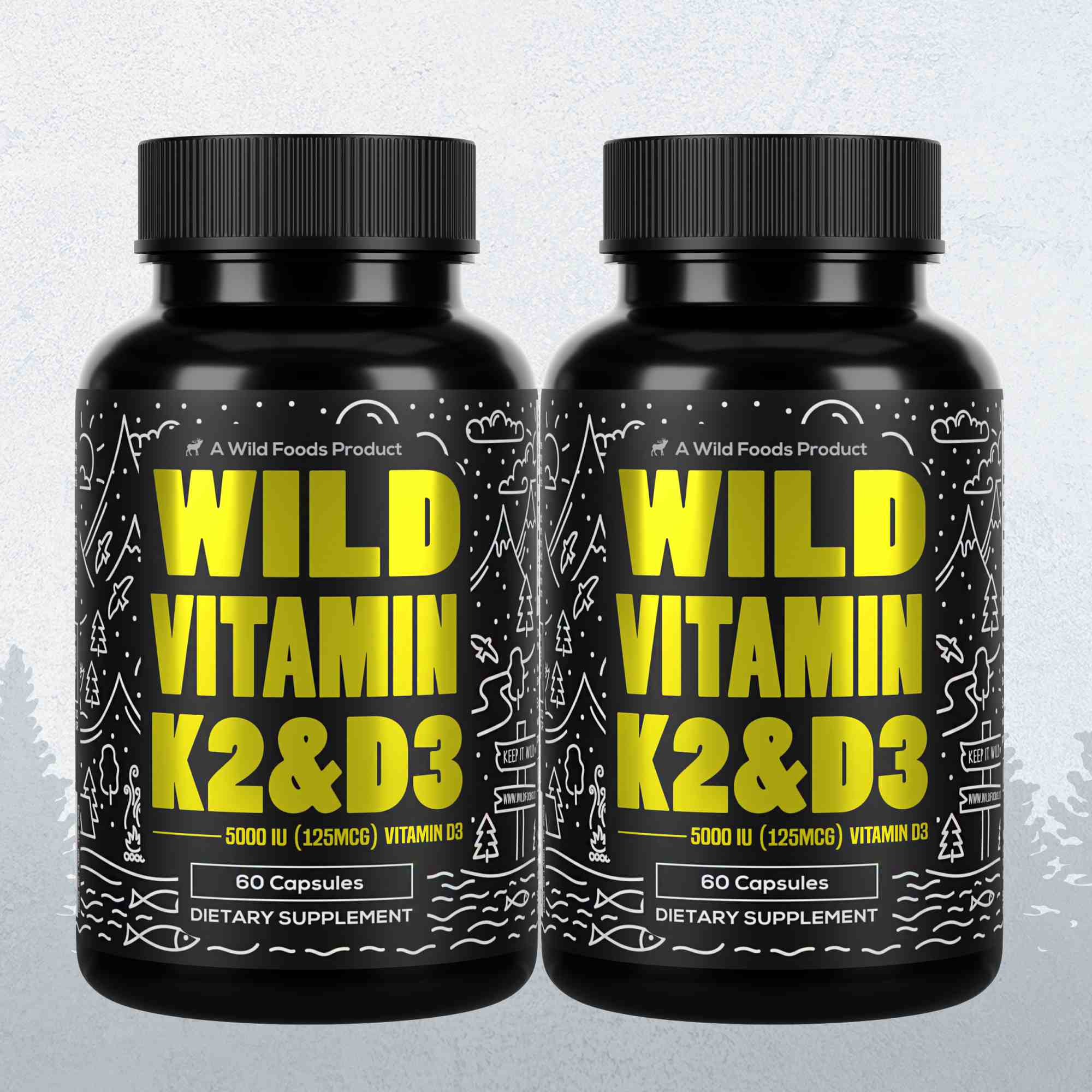 Vitamin K2 (MK-7) & Vitamin D3 (5000 IU) & Black Pepper Extract - Image 7