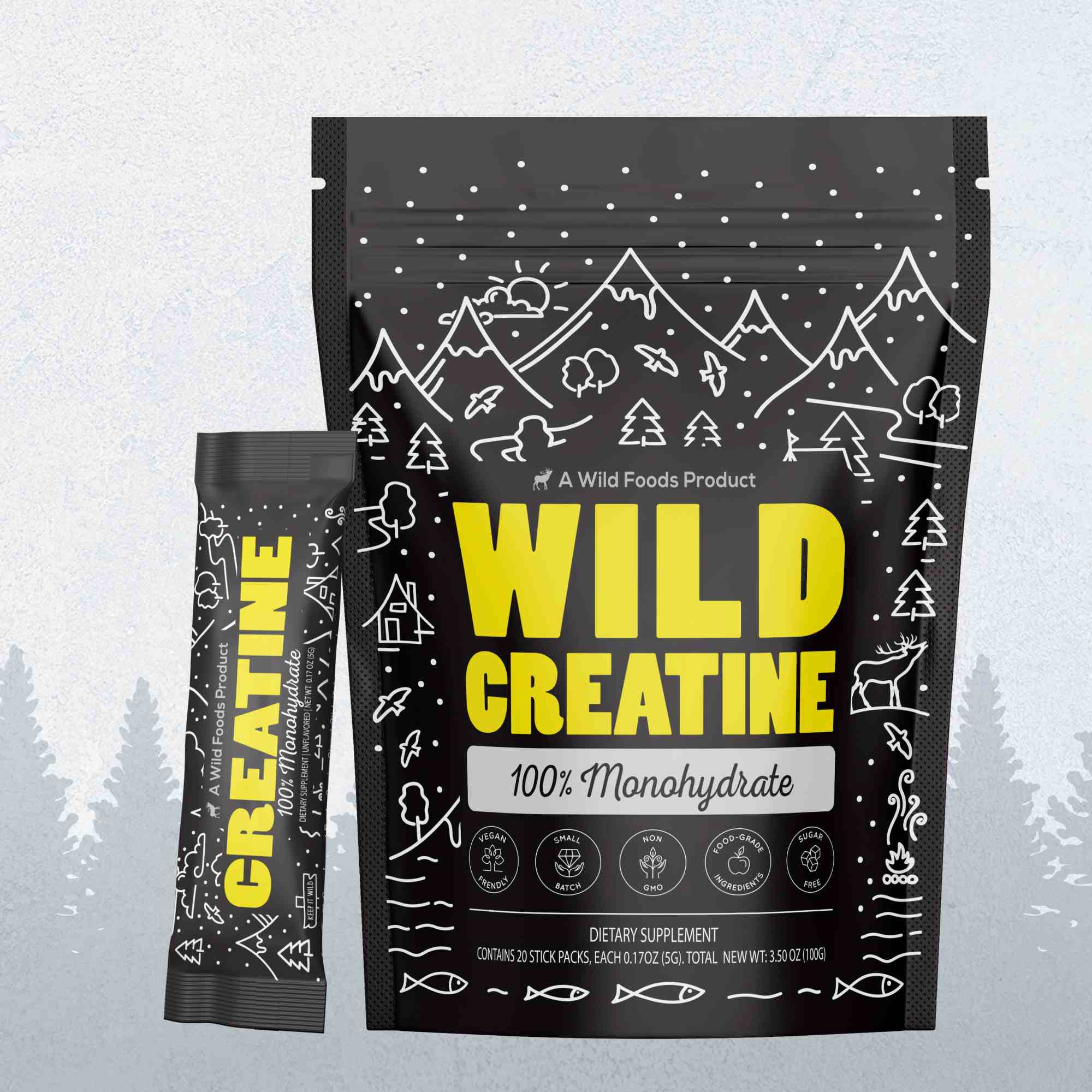 Wild Creatine Monohydrate, 20 Servings – 100% Pure for Strength & Endurance - Image 7