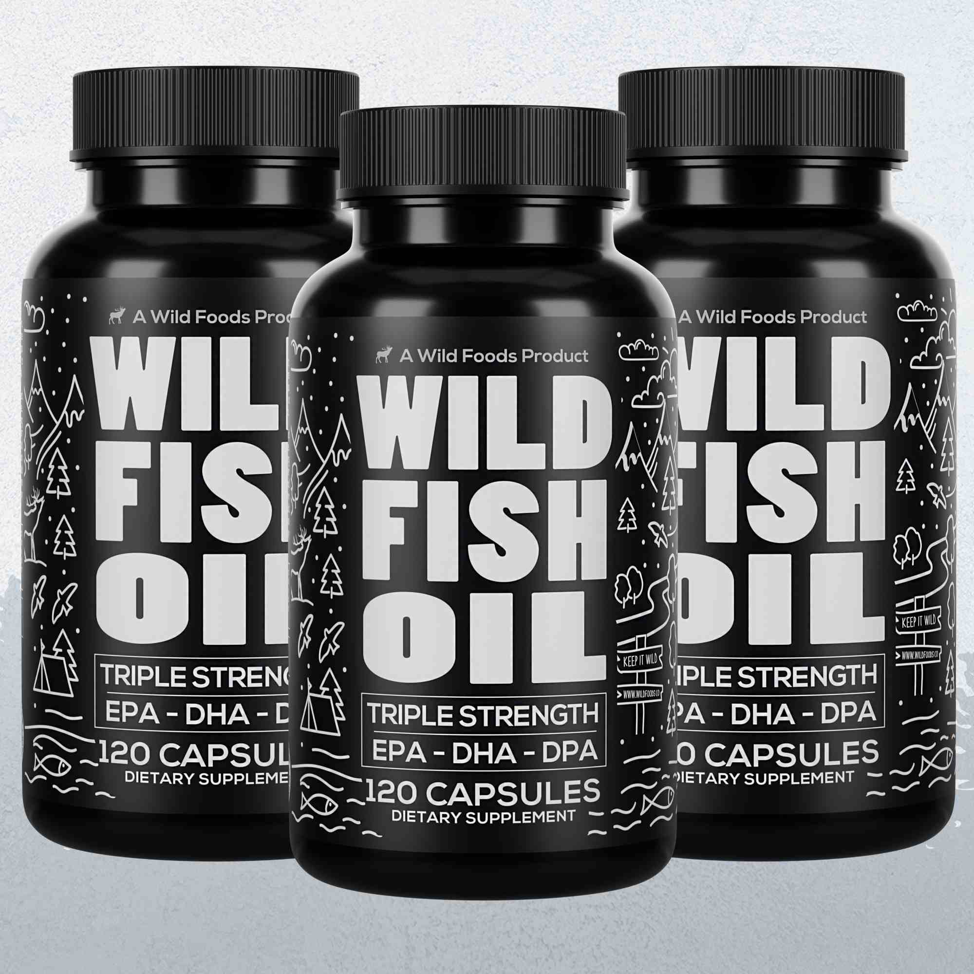 Wild Fish Oil Capsules, Omega-3 Blend, Sustainable, Pure, Third-Party Tested - Image 12