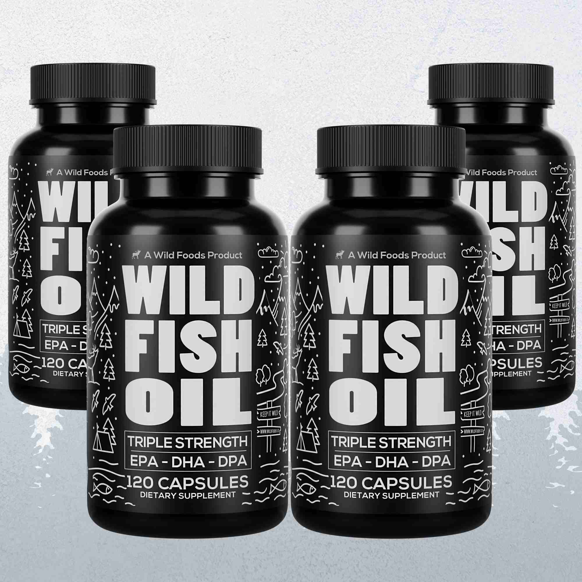 Wild Fish Oil Capsules, Omega-3 Blend, Sustainable, Pure, Third-Party Tested - Image 13
