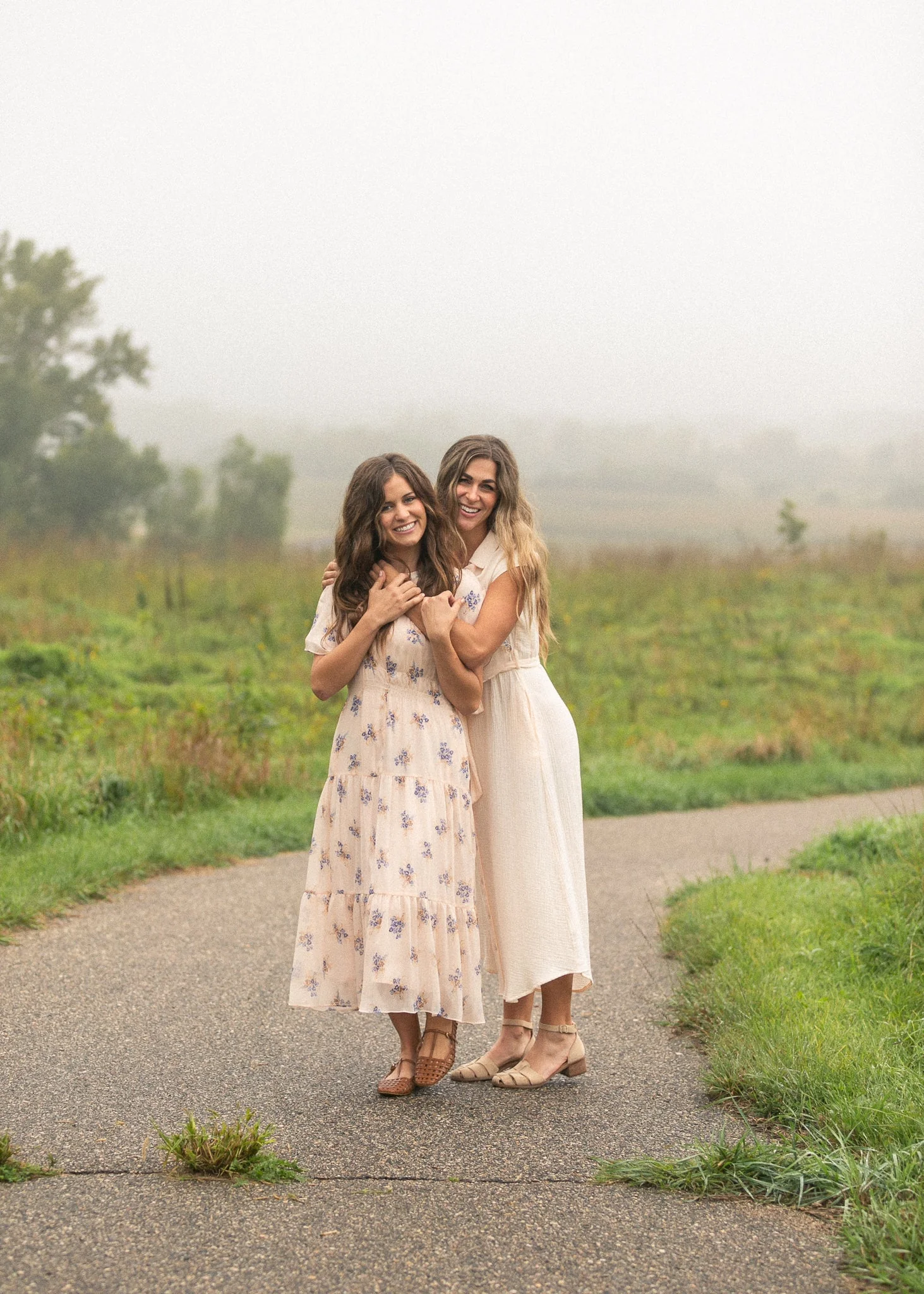 Willow Blush Pink Cotton Gauze Midi Dress - Image 3