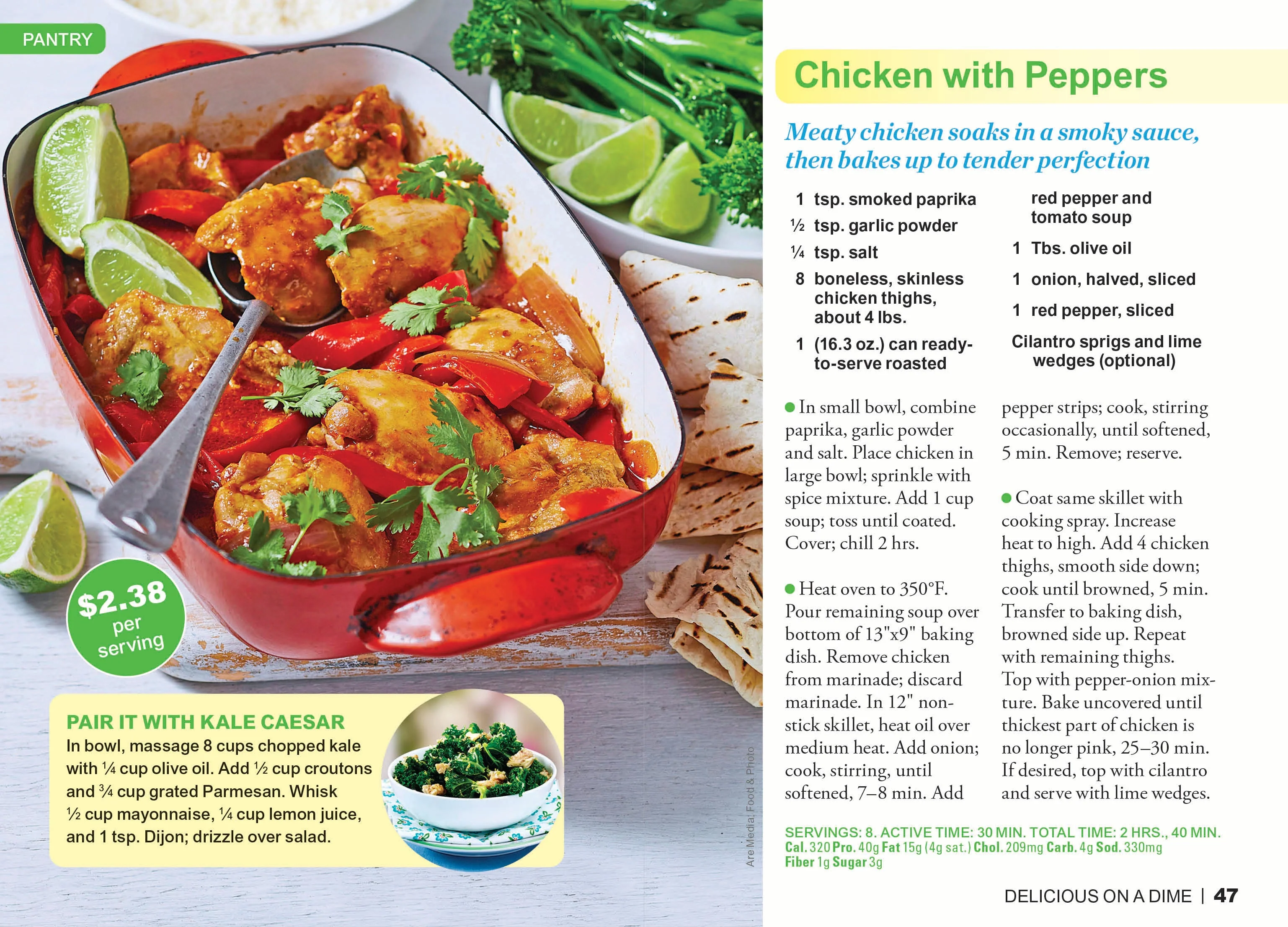 Woman's World Specials - Delicious On A Dime: 50+ Budget-Friendly Recipes Under $3/Serving, Freezer-Friendly Cozy Stews & Hearty Pastas, Rich Desserts, Foolproof Guides & Savings Tips! (Digest Size) - Image 3