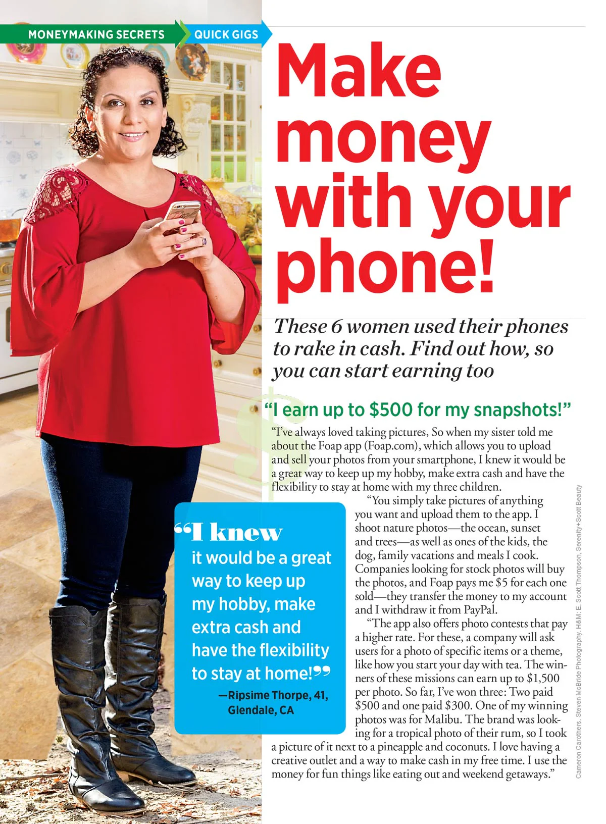 Woman's World Specials - Make Money From Home: Your Ultimate Guide Earning On Your Terms, Economy Jobs, Business Tips, & Real-Life Success Stories From Women Who Built Million-Dollar Businesses & More - Image 5