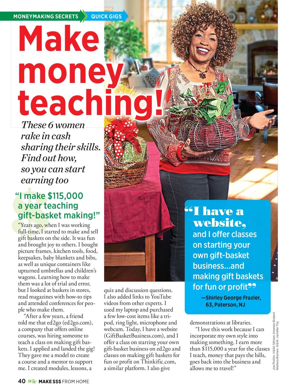 Woman's World Specials - Make Money From Home: Your Ultimate Guide Earning On Your Terms, Economy Jobs, Business Tips, & Real-Life Success Stories From Women Who Built Million-Dollar Businesses & More - Image 6