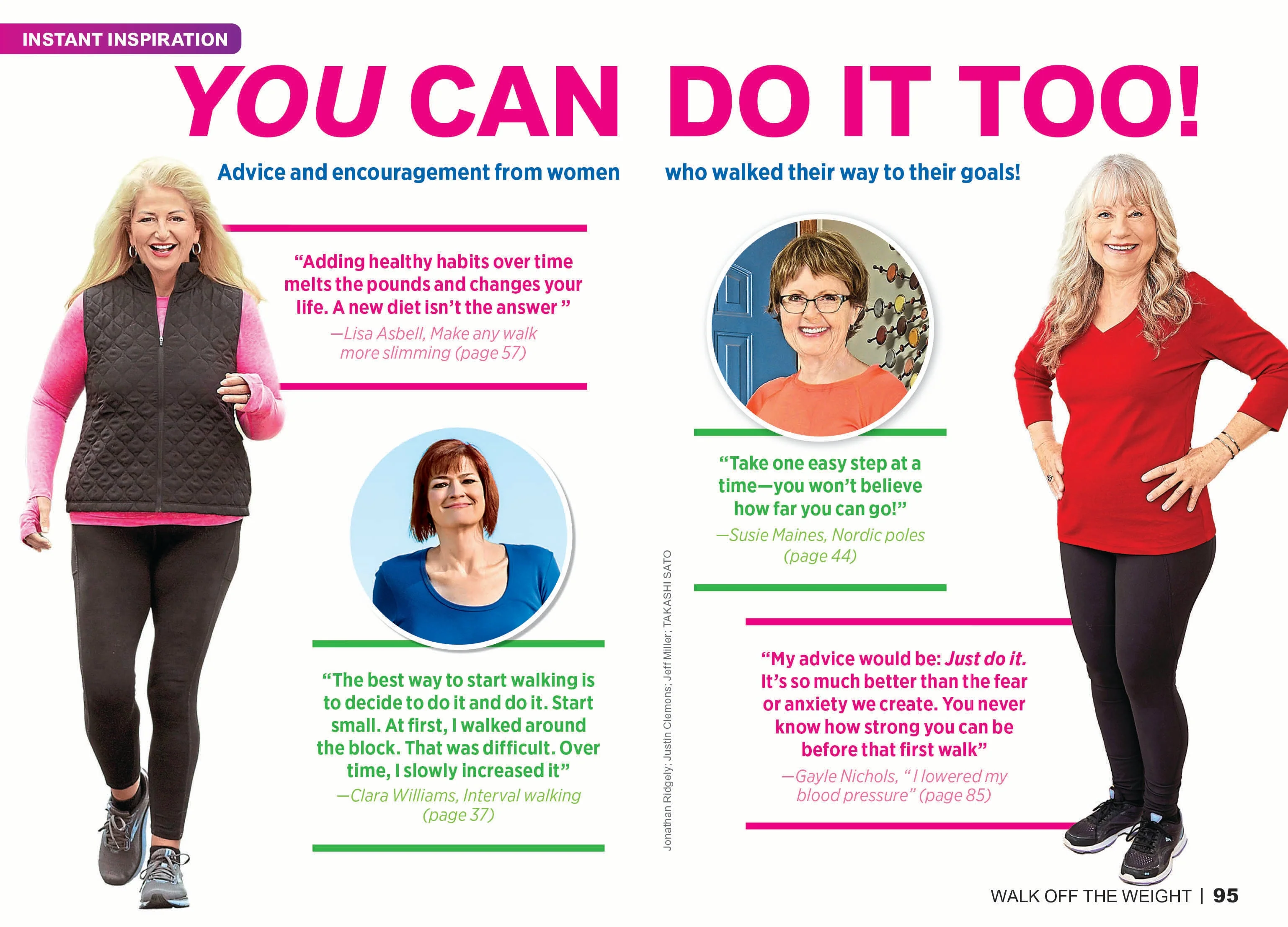Woman's World Specials - Walk Off The Weight: Meet Your Goals With 11 Easy Walking Plans, Interval Speeds, Thyroid Healing, Reverse Diabetes, Stress Relief, Boost Mood, Expert Tips & Fast Results! - Image 2